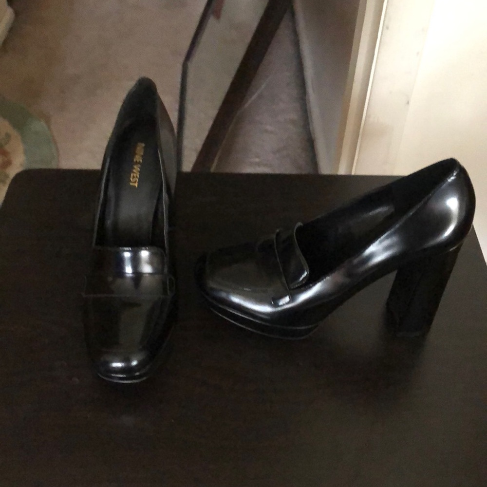 Black Slip Ons